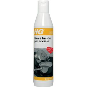 HG ITALIA HG lava e lucida per acciaio cucina - Pulitore per acciaio inox HG ITALIA HG lava e lucida per acciaio cucina - Pulitore per acciaio inox