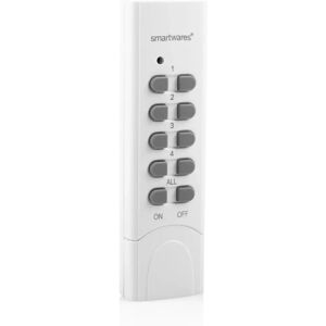 TÉLÉCOMMANDE SMARTWARES - 4 CANAUX - Domotique IR Sans Fil TÉLÉCOMMANDE SMARTWARES - 4 CANAUX - Domotique IR Sans Fil