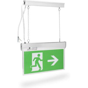 Smartwares 10.040.72 Lampe de secours - LED, Aluminium, Vert, Blanc Smartwares 10.040.72 Lampe de secours - LED, Aluminium, Vert, Blanc