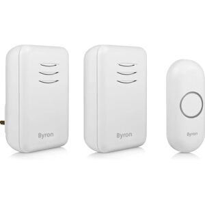 Byron DBY-22314UK White Wireless Doorbell Set - Doorbell set Byron DBY-22314UK White Wireless Doorbell Set - Doorbell set