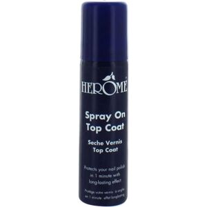 Herôme Herome Spray On Top Coat - Top Coat en spray - Publicité Herôme Herome Spray On Top Coat - Top Coat en spray - Publicité