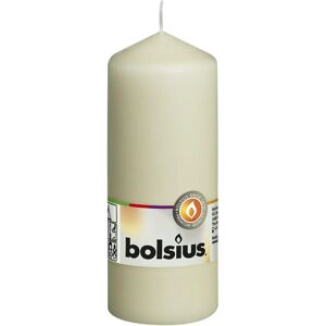 Bolsius Ivoor Stompkaars - 15x5,8cm, Set van 10 Bolsius Ivoor Stompkaars - 15x5,8cm, Set van 10