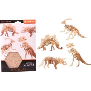 Johntoy Houten Dinosaurus Bouwpakket - Bouwkit Johntoy Houten Dinosaurus Bouwpakket - Bouwkit