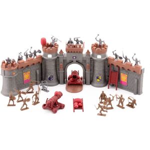 Johntoy Chevaliers médiévaux avec château - Kit - Publicité Johntoy Chevaliers médiévaux avec château - Kit - Publicité