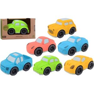 Joueco Fahrzeuge - 6 assortierte recycelbare Spielzeuge ab 18 Monaten Joueco Fahrzeuge - 6 assortierte recycelbare Spielzeuge ab 18 Monaten