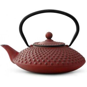 Bredemeijer G002R Rote Gusseiserne Teekanne - Teapot Bredemeijer G002R Rote Gusseiserne Teekanne - Teapot