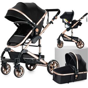 Nessuno Kinderwagen - 3-in-1 Reisstelsel - Lichtgewicht Nessuno Kinderwagen - 3-in-1 Reisstelsel - Lichtgewicht