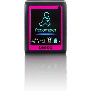 Lecteur MP4 Lenco Podo-152 - 4 GB, Rose, Noir - Publicité Lecteur MP4 Lenco Podo-152 - 4 GB, Rose, Noir - Publicité