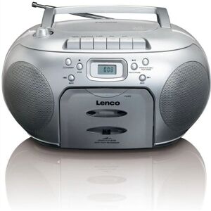 Lenco SCD-420 Radio Portable CD - FM, Cassette, Léger - Publicité Lenco SCD-420 Radio Portable CD - FM, Cassette, Léger - Publicité