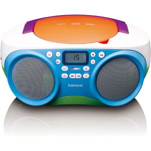Lenco SCD-41 Radio portatile multicolore CD MP3 USB FM Lenco SCD-41 Radio portatile multicolore CD MP3 USB FM
