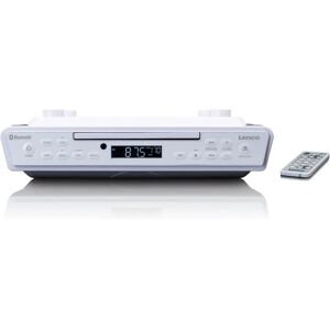 Lenco KCR-150 Radio da Parete Bluetooth FM - Bianco Lenco KCR-150 Radio da Parete Bluetooth FM - Bianco