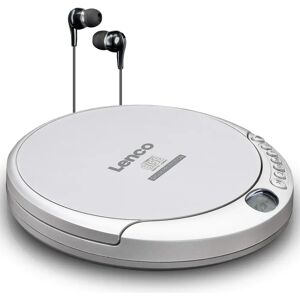 Lenco Portable CD Player - Shock Protection - Supports MP3 & CD-RW Lenco Portable CD Player - Shock Protection - Supports MP3 & CD-RW