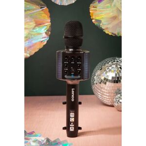 Lenco BMC-090 Portable Karaoke System - Black - Microphone & Bluetooth Lenco BMC-090 Portable Karaoke System - Black - Microphone & Bluetooth