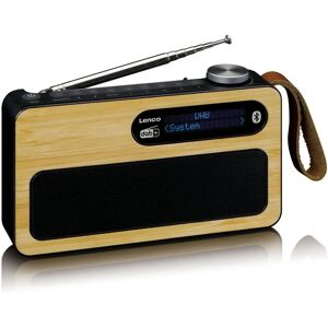 Lenco PDR-040 Kannettava DAB+ Radio - Musta Lenco PDR-040 Kannettava DAB+ Radio - Musta