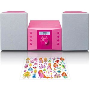 Lenco MC-013PK Pink Portable Stereo System - Child's Room Audio Lenco MC-013PK Pink Portable Stereo System - Child's Room Audio