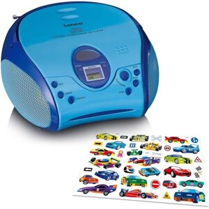 Lenco SCD-24BU Kids Portable Blue - Boombox / Portable Radio Lenco SCD-24BU Kids Portable Blue - Boombox / Portable Radio