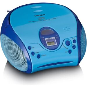 Lenco SCD-24BU Bambini Portatile Blu - Ghettoblaster / Radio portatile Lenco SCD-24BU Bambini Portatile Blu - Ghettoblaster / Radio portatile