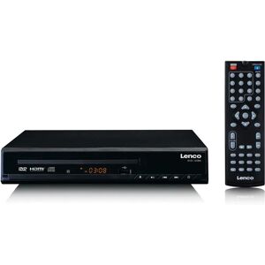 Lenco DVD-120BK - DVD-spelare med HDMI och fjärrkontroll - Svart Lenco DVD-120BK - DVD-spelare med HDMI och fjärrkontroll - Svart
