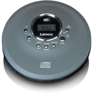 Lenco CD-400GY Lecteur CD portable compact - Anthracite - Publicité Lenco CD-400GY Lecteur CD portable compact - Anthracite - Publicité