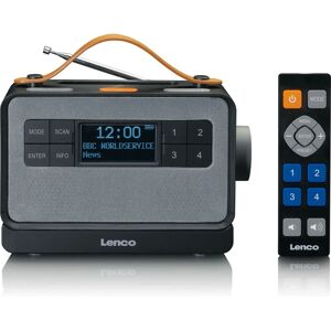 Lenco PDR-065BK Portable Digital Radio - DAB+ FM Bluetooth Lenco PDR-065BK Portable Digital Radio - DAB+ FM Bluetooth