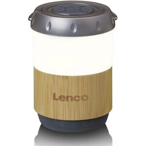 Lenco BTL-030BA Bluetooth-kaiutin valolla - Harmaa Lenco BTL-030BA Bluetooth-kaiutin valolla - Harmaa