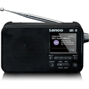 Lenco PDR-036 - Radio DAB+ portátil - 2W - Negro Lenco PDR-036 - Radio DAB+ portátil - 2W - Negro