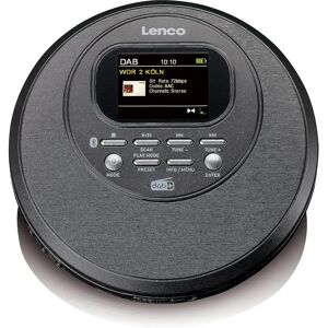 Lecteur CD Portable avec Radio Dab/Fm et Bluetooth Cd-500Bk Noir LENCO - Publicité Lecteur CD Portable avec Radio Dab/Fm et Bluetooth Cd-500Bk Noir LENCO - Publicité
