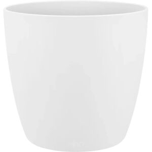 Elho White 14cm Round Plant Pot - Indoor/Outdoor, Impact-Resistant Elho White 14cm Round Plant Pot - Indoor/Outdoor, Impact-Resistant