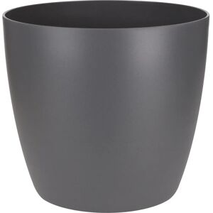 Elho Brussels Ronde Plantmand - 14cm Antraciet Elho Brussels Ronde Plantmand - 14cm Antraciet