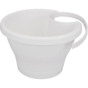 Elho Corsica Drainpipe White - 24cm Outdoor Plant Pot Elho Corsica Drainpipe White - 24cm Outdoor Plant Pot