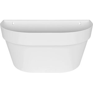 Elho Vaso Loft Urban Wandmand - 40cm Wit - Plantenbak Elho Vaso Loft Urban Wandmand - 40cm Wit - Plantenbak