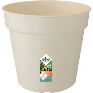 Elho Cotton White Grow Pot 19cm - Plant Pot Elho Cotton White Grow Pot 19cm - Plant Pot