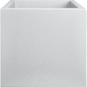 Maceta cuadrada de plástico blanco Elho - 29,5x29,5x49,5cm - Interior/Exterior Maceta cuadrada de plástico blanco Elho - 29,5x29,5x49,5cm - Interior/Exterior