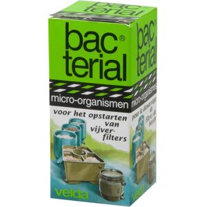 Velda Bacterial Filterstart 20ml - pour nouvelles marees - Publicité Velda Bacterial Filterstart 20ml - pour nouvelles marees - Publicité