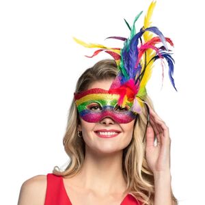 My Other Me Modell 00211 - Bunte Wolfmaske für Erwachsene My Other Me Modell 00211 - Bunte Wolfmaske für Erwachsene