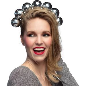 My Other Me Silver Disco Ball Headband - Headband for Adults My Other Me Silver Disco Ball Headband - Headband for Adults