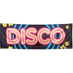 JADEO Disco Fever Banner - Black - 220x74cm - Banner JADEO Disco Fever Banner - Black - 220x74cm - Banner