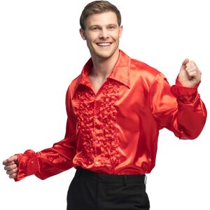 Boland 8712026021120 Red Satin Frilled Adult Fancy Dress - Fancy Dress Boland 8712026021120 Red Satin Frilled Adult Fancy Dress - Fancy Dress