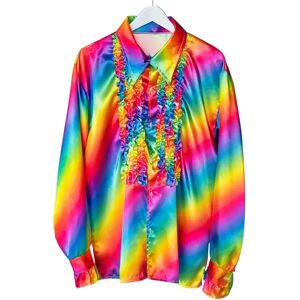 My Other Me Chemise Disco Arc-en-ciel XL - Chemise - Publicité My Other Me Chemise Disco Arc-en-ciel XL - Chemise - Publicité