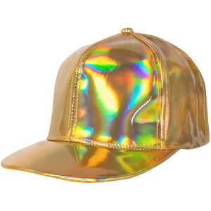 Jadeo Iridescent Gold Cap - One Size Cap for Cosplay & Futuristic Events Jadeo Iridescent Gold Cap - One Size Cap for Cosplay & Futuristic Events