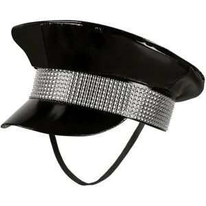 Boland Party Partners Svart festivalhatt med silvernaglar Boland Party Partners Svart festivalhatt med silvernaglar