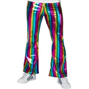 Pantalons arc-en-ciel Boland Party Partners Style Années 70 Brillants - Pantalon - Publicité Pantalons arc-en-ciel Boland Party Partners Style Années 70 Brillants - Pantalon - Publicité