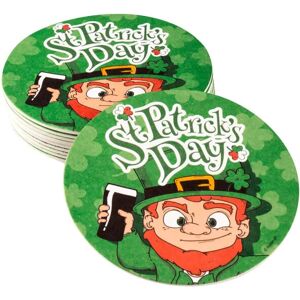 Boland 44905 Party decoration kit - Leprechaun, St. Patrick's Day, 10 coasters Boland 44905 Party decoration kit - Leprechaun, St. Patrick's Day, 10 coasters