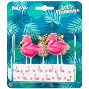 Générique 5 Velas para Bolo - Flamingo & Abacaxi Générique 5 Velas para Bolo - Flamingo & Abacaxi