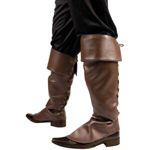 Boland Herren Gamaschen - Braune Überstiefel für Piratenkostüme Boland Herren Gamaschen - Braune Überstiefel für Piratenkostüme