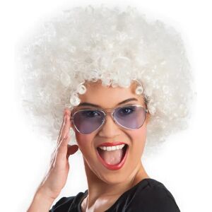 Boland 86016 Fehér Afro Paróka Felnőtteknek - Paróka Boland 86016 Fehér Afro Paróka Felnőtteknek - Paróka