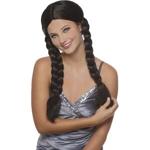 Boland 86188 Black Braided Wig - Wig Boland 86188 Black Braided Wig - Wig