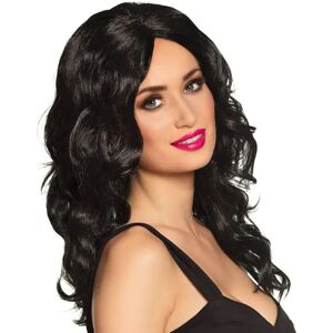 Boland 86220 Black Wavy Long Wig - Wig Boland 86220 Black Wavy Long Wig - Wig