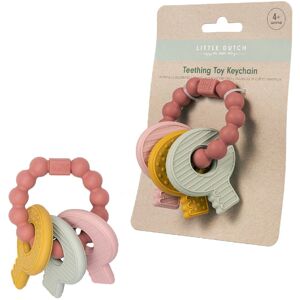 Rubo Toys Little Dutch Porte-clés de Dentition Rose - Jouet de Mordre - Publicité Rubo Toys Little Dutch Porte-clés de Dentition Rose - Jouet de Mordre - Publicité