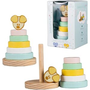 Rubo Toys Woezel et Pip Pip Jouet de empilement pour bébé - Motricité - Publicité Rubo Toys Woezel et Pip Pip Jouet de empilement pour bébé - Motricité - Publicité